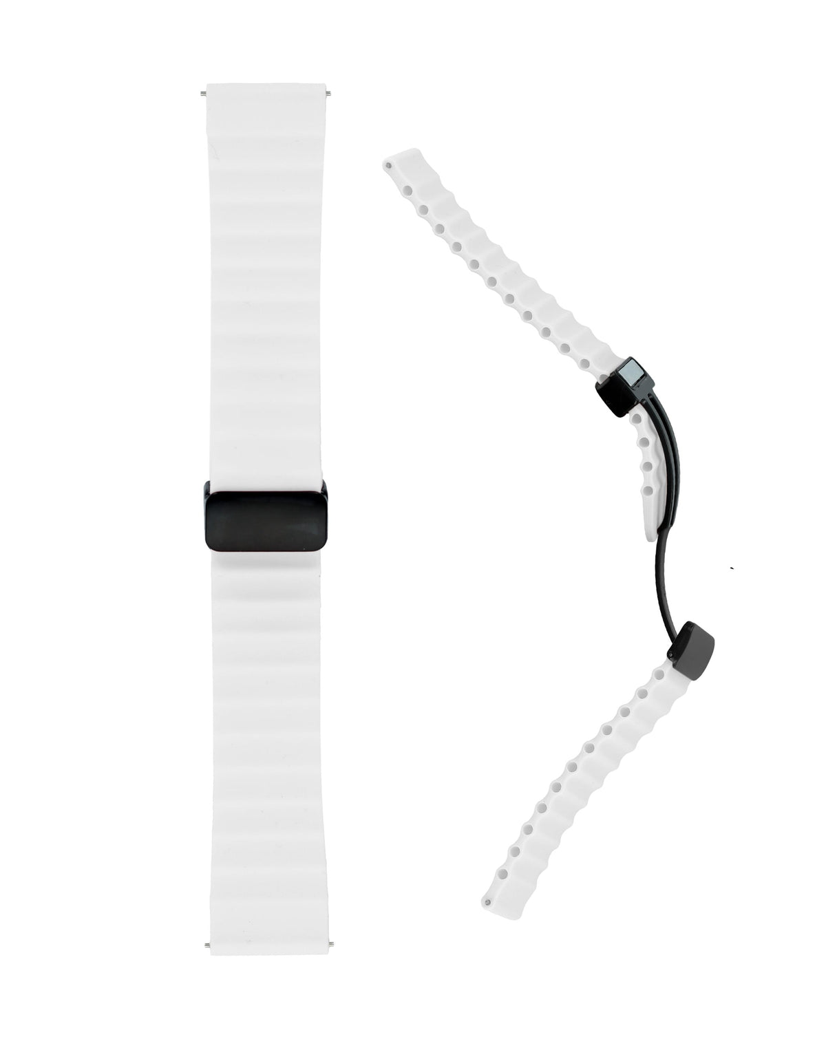 Magnetic Soft Silicone Band for Galaxy Watch 20mm — White