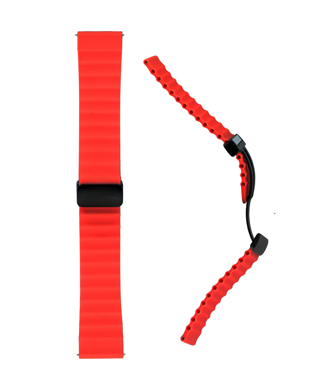 Soft Silicone Band for Galaxy Watch 22mm — Red