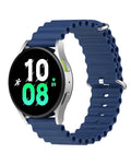 Soft Silicone Band for Galaxy Watch 22mm — Navy Blue