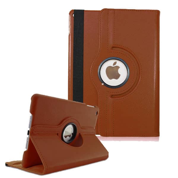 Kickstand Full-Body Case for iPad 2 / 3 / 4 — Brown
