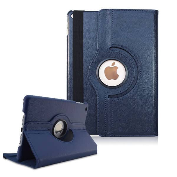 Kickstand Full-Body Case for iPad 2 / 3 / 4 — Dark Blue