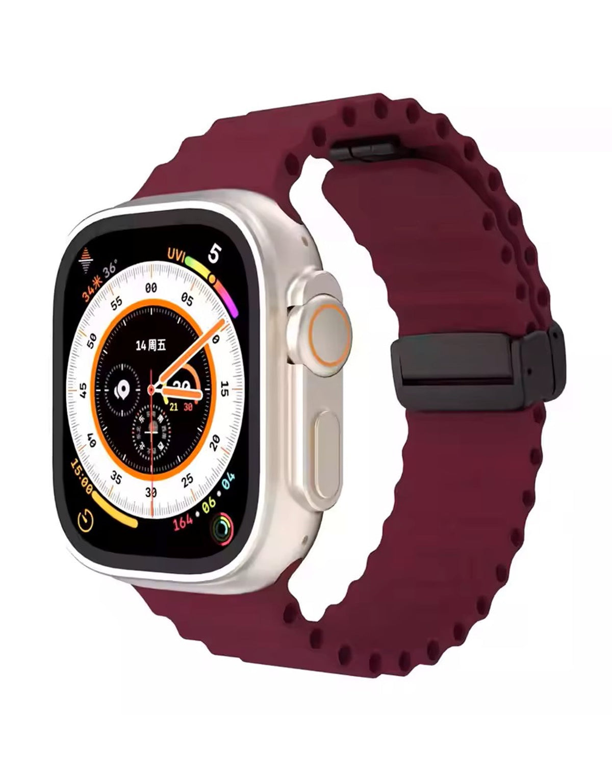 Magnetic Soft Silicone Band for Apple Watch 38 / 40 / 41mm