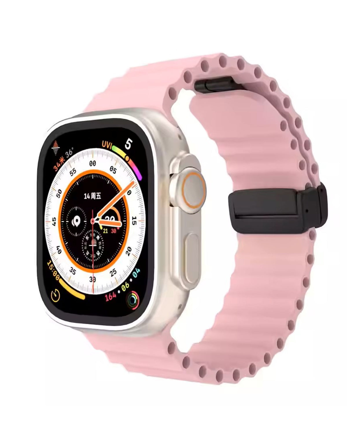 Magnetic Soft Silicone Band for Apple Watch 38 / 40 / 41mm — Lavender