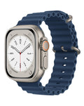 Soft Silicone Strap for Apple Watch 38 / 40 / 41mm — Deep Blue