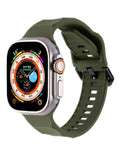 Soft Silicone Strap for Apple Watch 38 / 40 / 41mm — Oliver Green