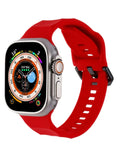 Soft Silicone Strap for Apple Watch 38 / 40 / 41mm — Red