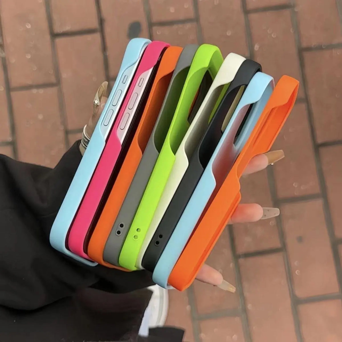 The Graphite — Frosted Silicone Case