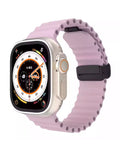 Magnetic Soft Silicone Band for Apple Watch 42 / 44 / 45 / 46 / 49mm