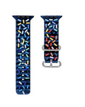 Soft Silicone Band for Apple Watch 42 / 44 / 45 / 46 / 49mm — Blue