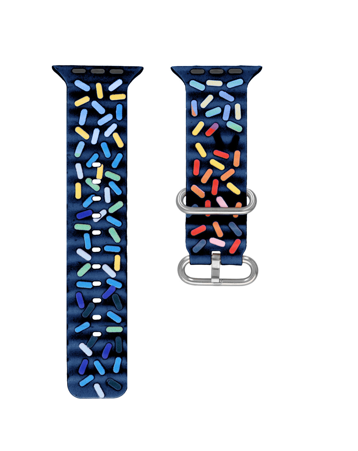 Soft Silicone Band for Apple Watch 42 / 44 / 45 / 46 / 49mm — Blue