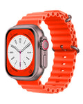 Soft Silicone Strap for Apple Watch 42 / 44 / 45 / 46 / 49mm — Red