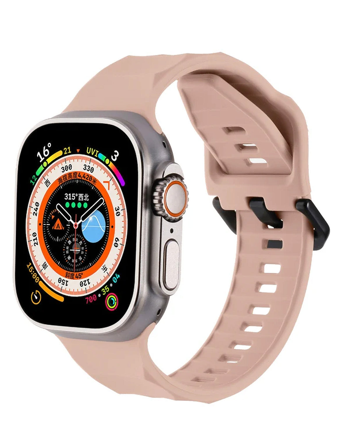 Soft Silicone Strap for Apple Watch 42 / 44 / 45 / 46 / 49mm