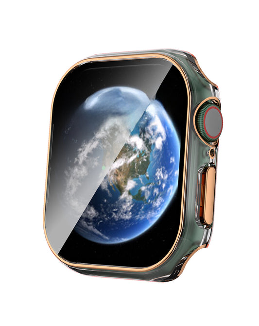 Crystal Clear Case for Apple Watch 42mm 2024 — Rose Gold