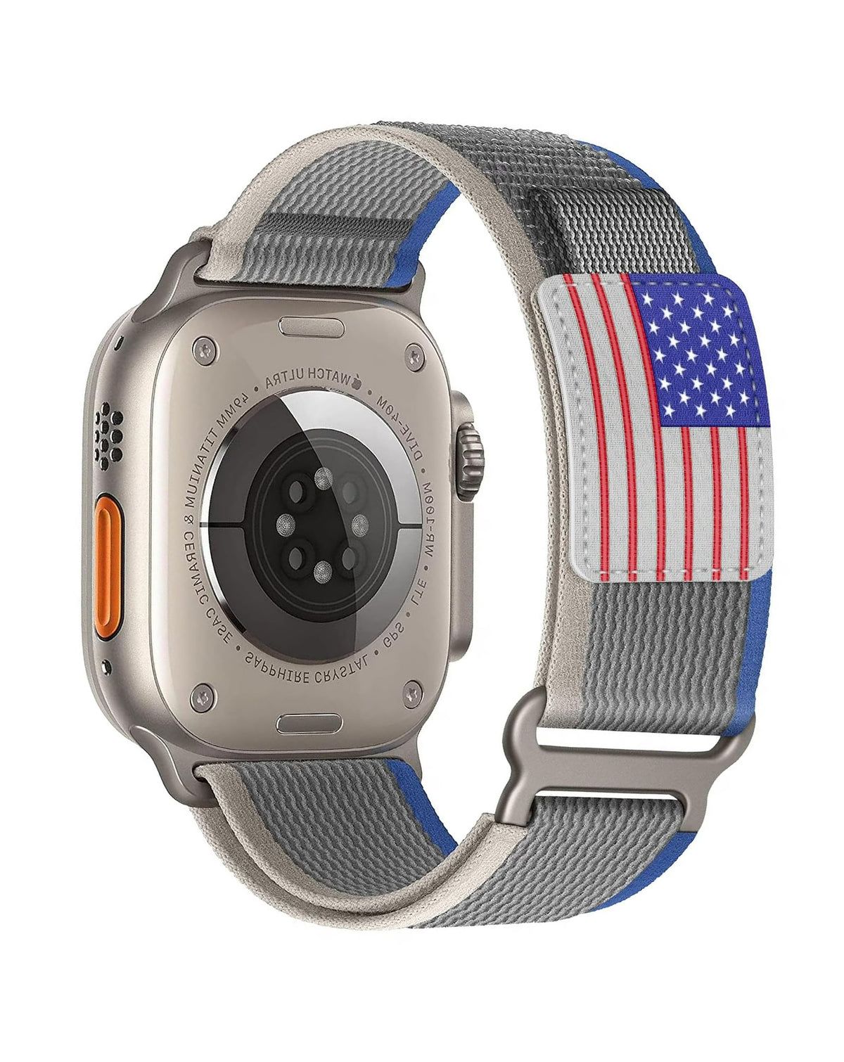 Replacement Strap for Apple Watch 42 / 44 / 45 / 46 / 49mm — Blue Gray