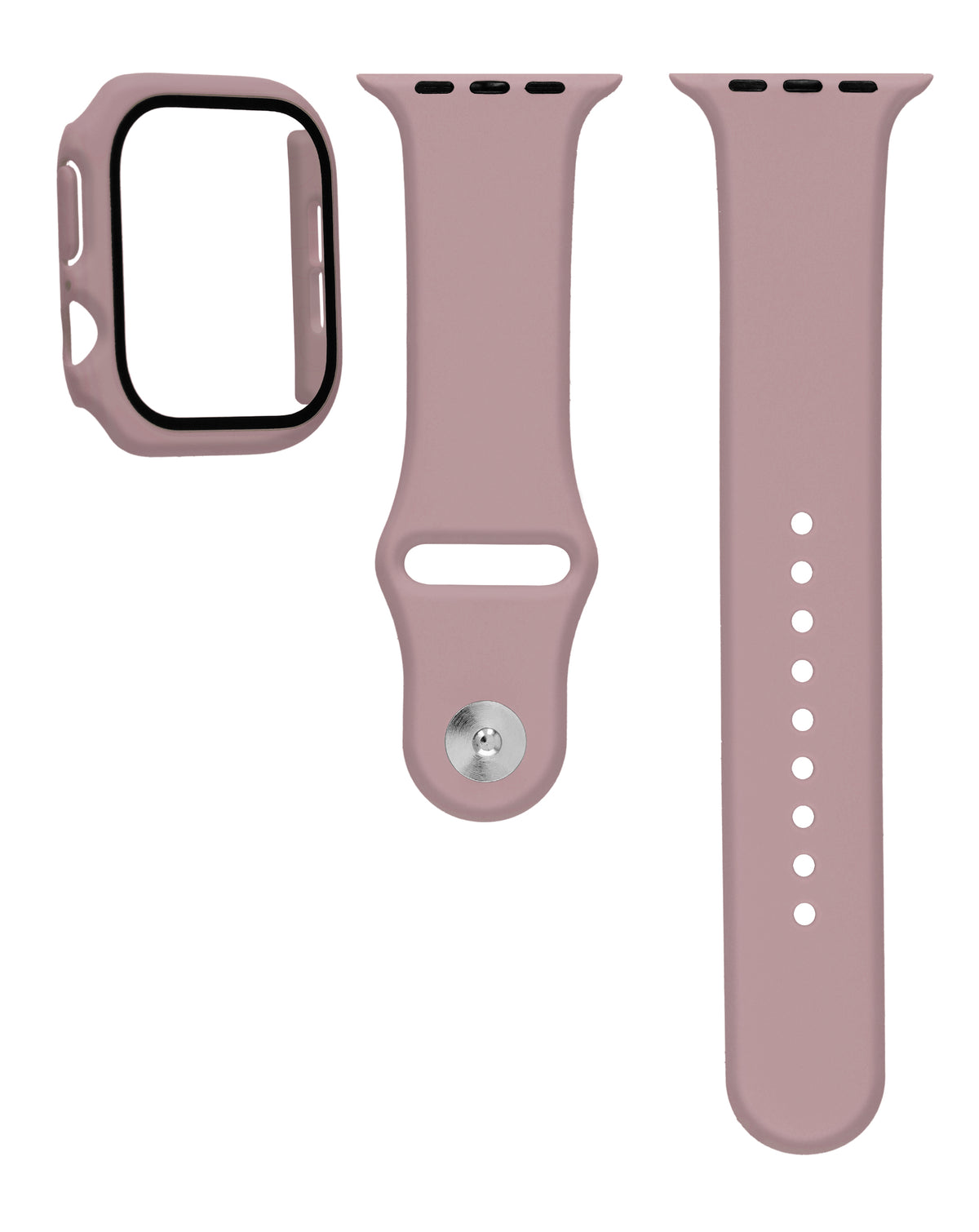 Soft Silicone Band for Apple Watch 46mm — Pink