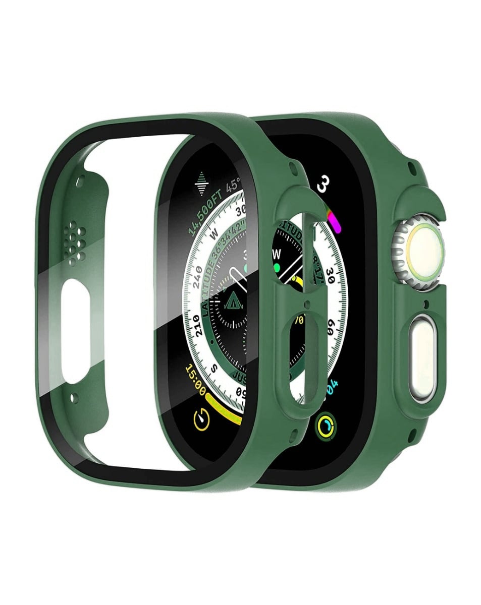 Protective Case for Apple Watch 49mm — Dark Green