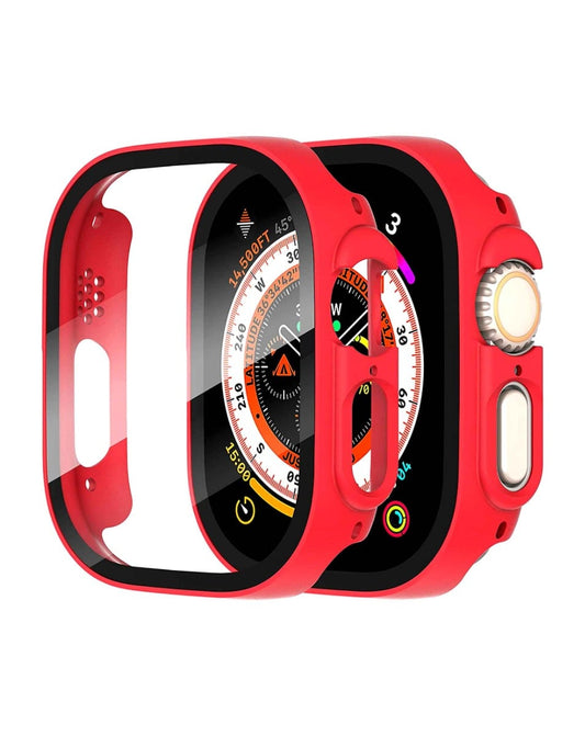 Protective Case for Apple Watch 49mm — Red