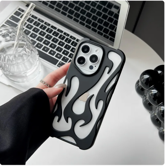 The Inferno — Hollow Flame Chrome Case