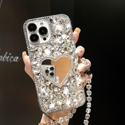The Starry — Rhinestone Mirror Case