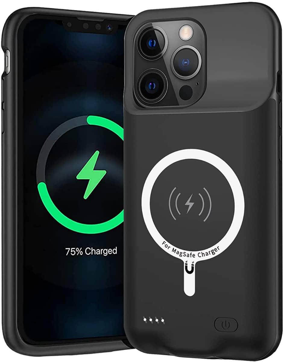 Slim Charging Case with Msafe Charging for iPhone 13 Pro — 7000 mAh