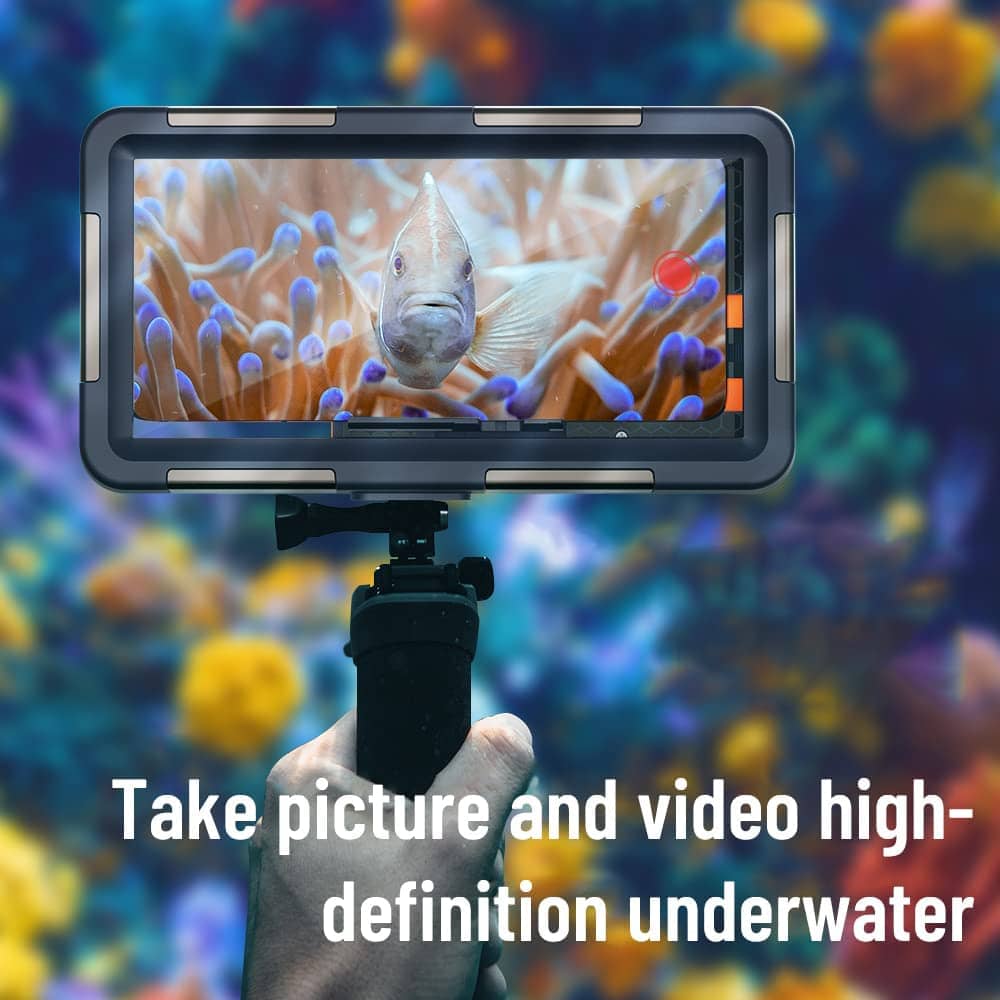 Shellbox Swimming 15M Waterproof Case Surfing Underwater Diving iPhone/Samsung QSK-2