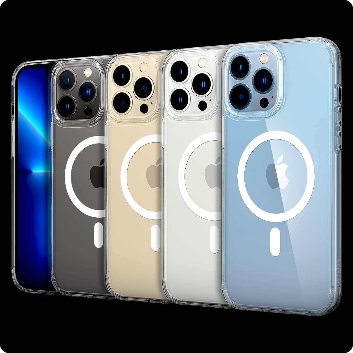 Crystal Clear Wireless-Charging Compatible Case for iPhone 13 Pro