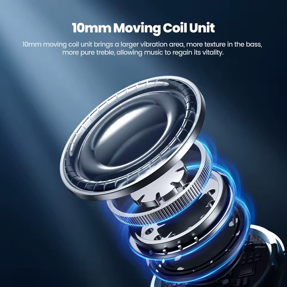 Toocki Hi-Fi Active Noice Cancelling Wireless Earbuds