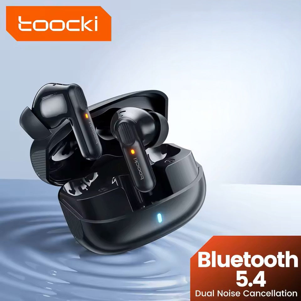 Toocki Hi-Fi Active Noice Cancelling Earbuds — Black