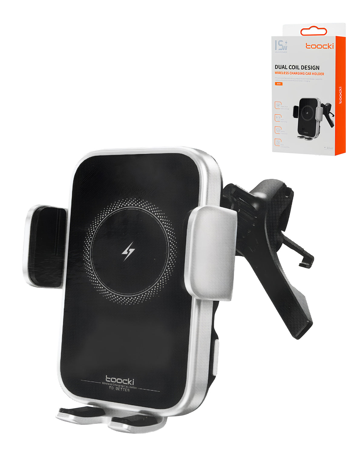 Toocki Wireless Charger Car Holder — 15W