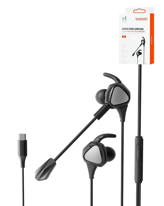Toocki Low-Latency Gaming Wired Headset with Microphone