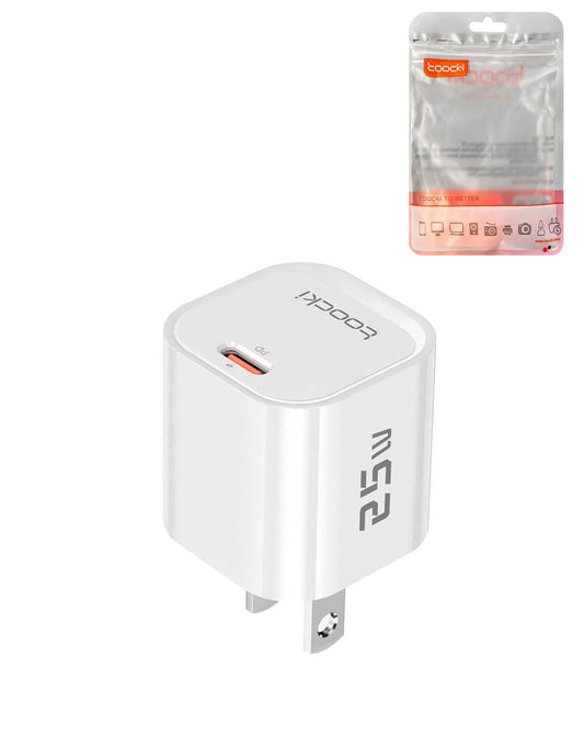 Toocki 25W USB-C GaN Charger — White