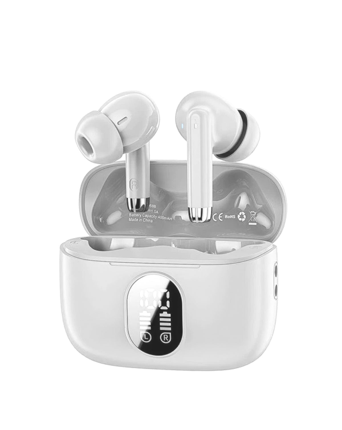 Toocki TWS Wireless In-Ear Sleep Comfort Earbuds — White
