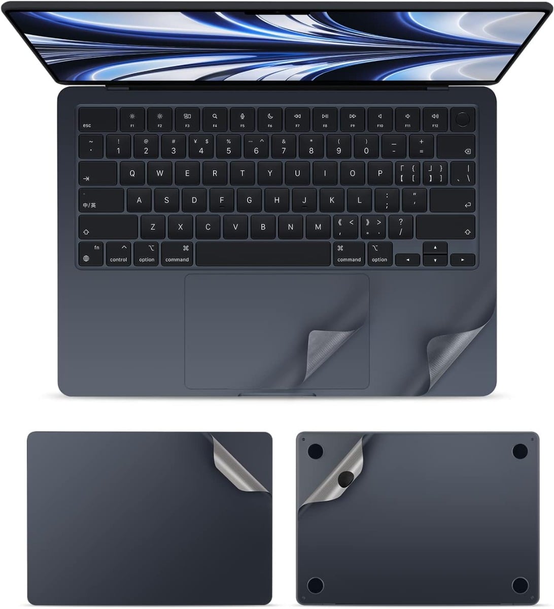 Protective Protective Film for MacBook Pro A2485 / A2780 / A2991 — Black
