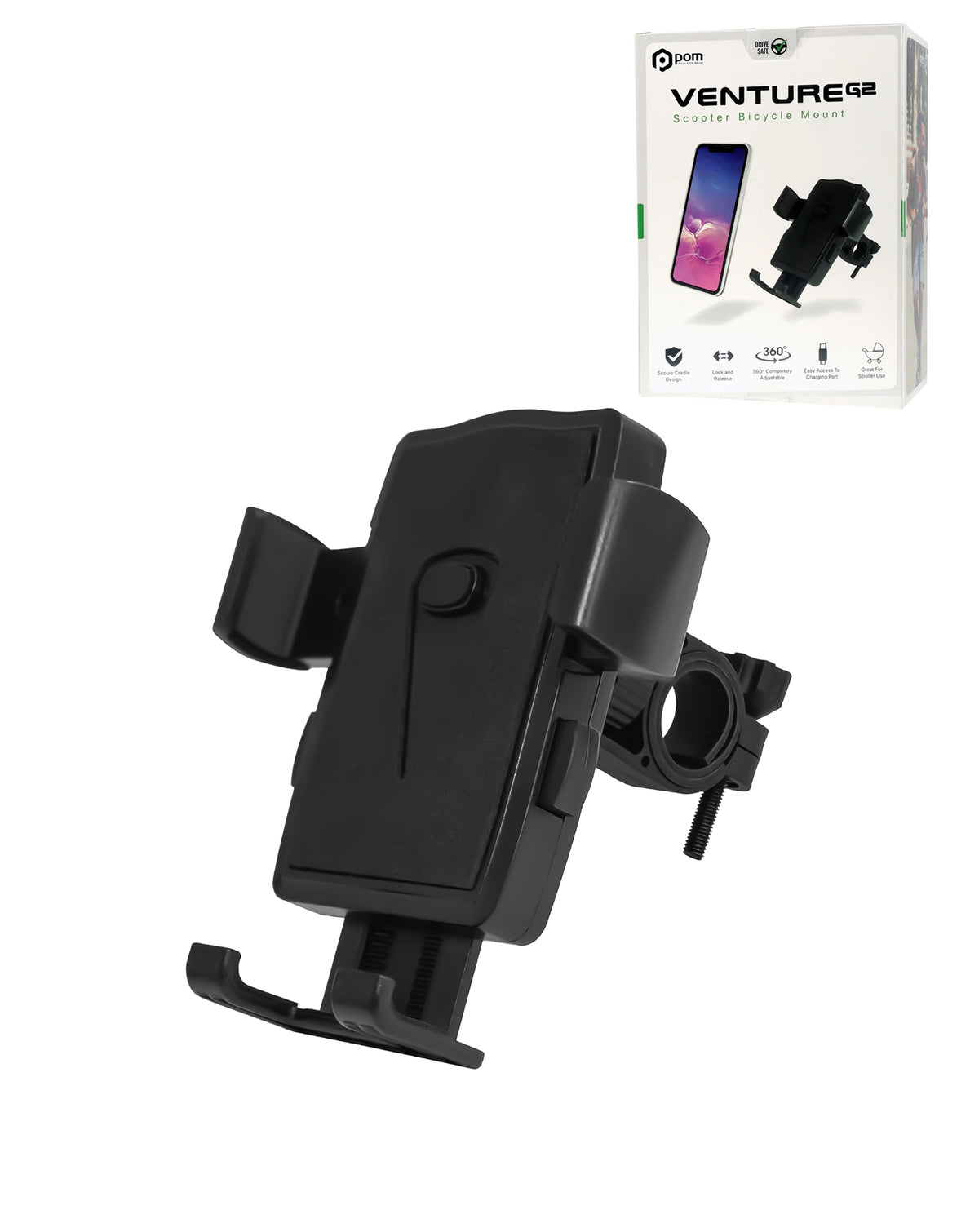 Pomgear Bike Clamp Mount