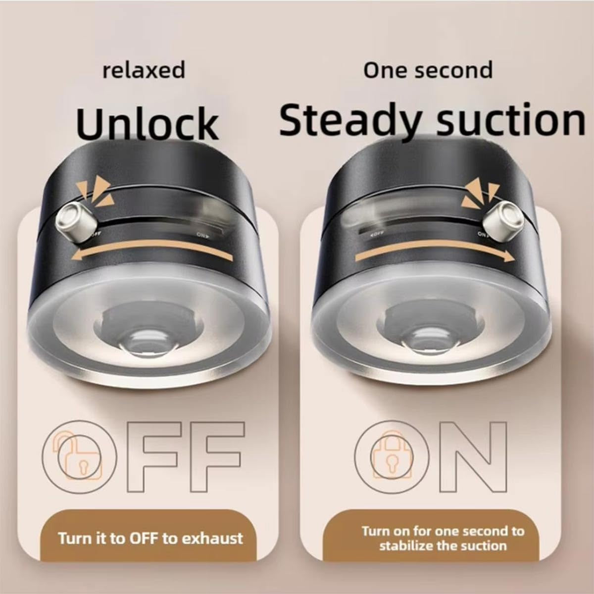 Max Charge Magnetic Suction Phone Mount — White