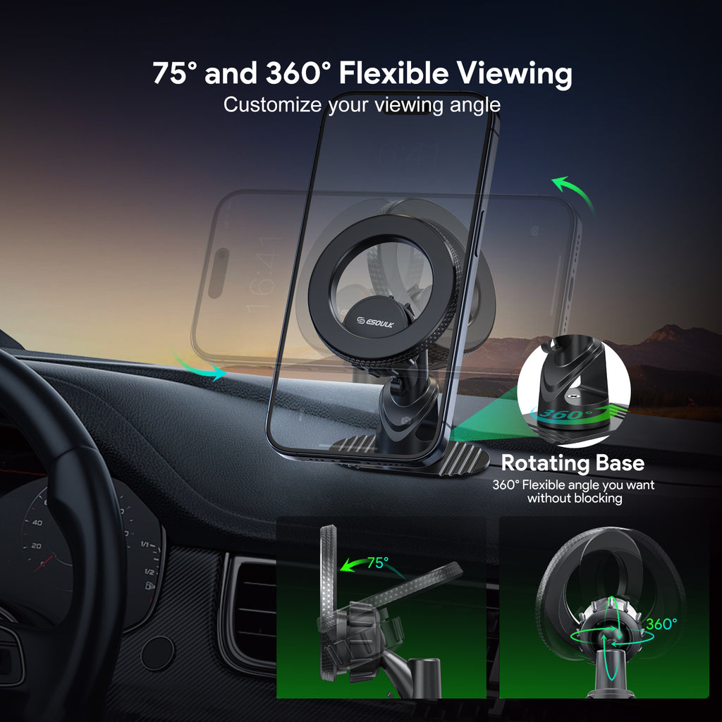 Esoulk Dashboard Magnetic Car Holder