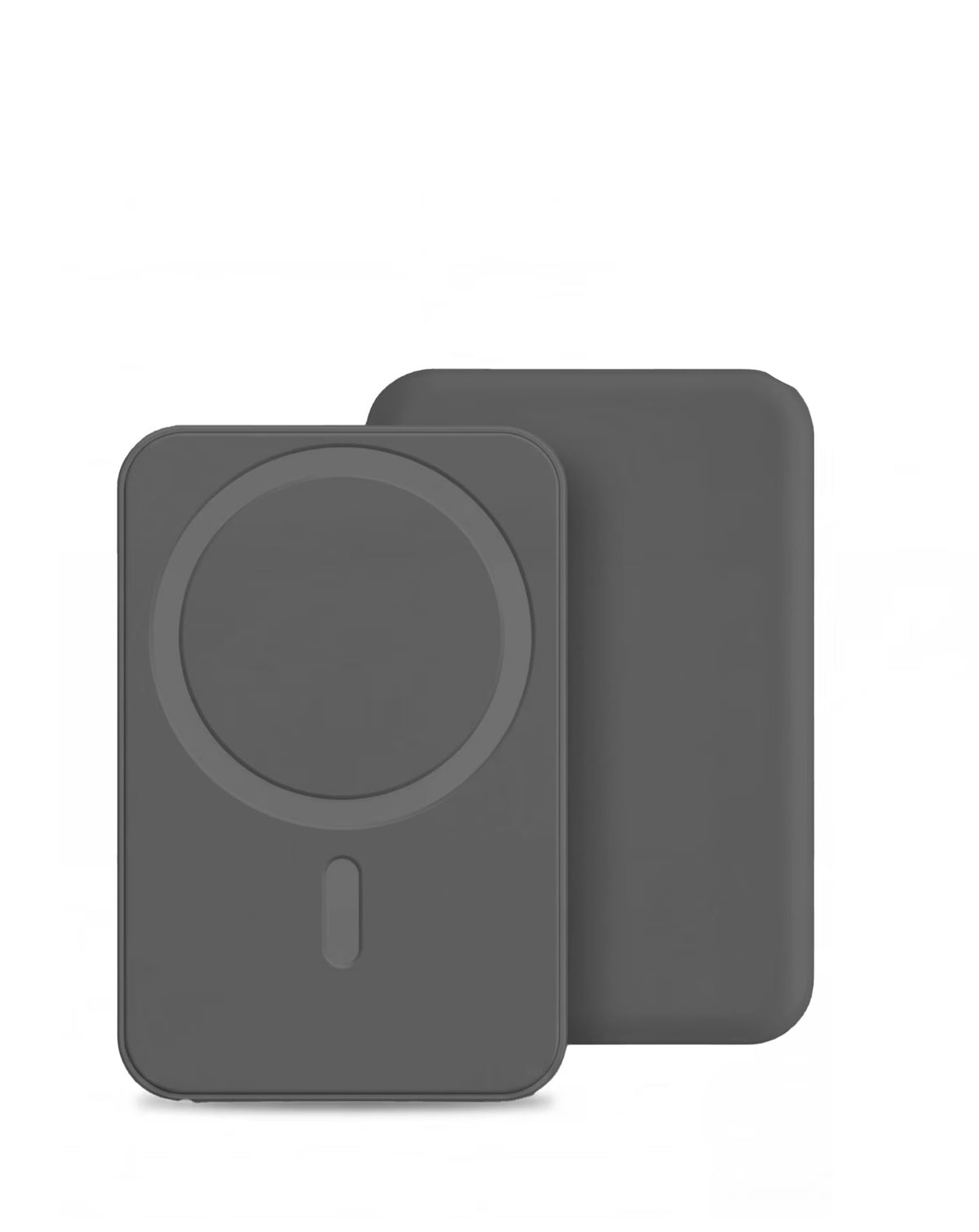 Pomgear MagPower Portable Magnetic Wireless Power Bank — Black, 5000mAh