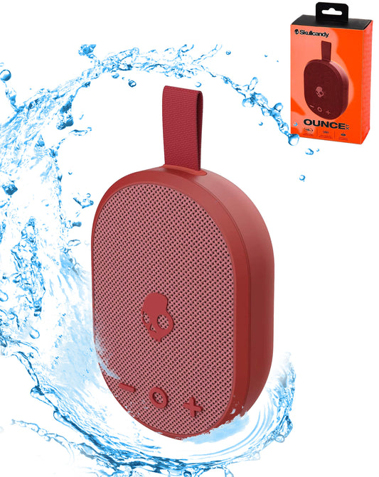 Skullcandy Ounce XT Small Portable Wireless Speaker — Red