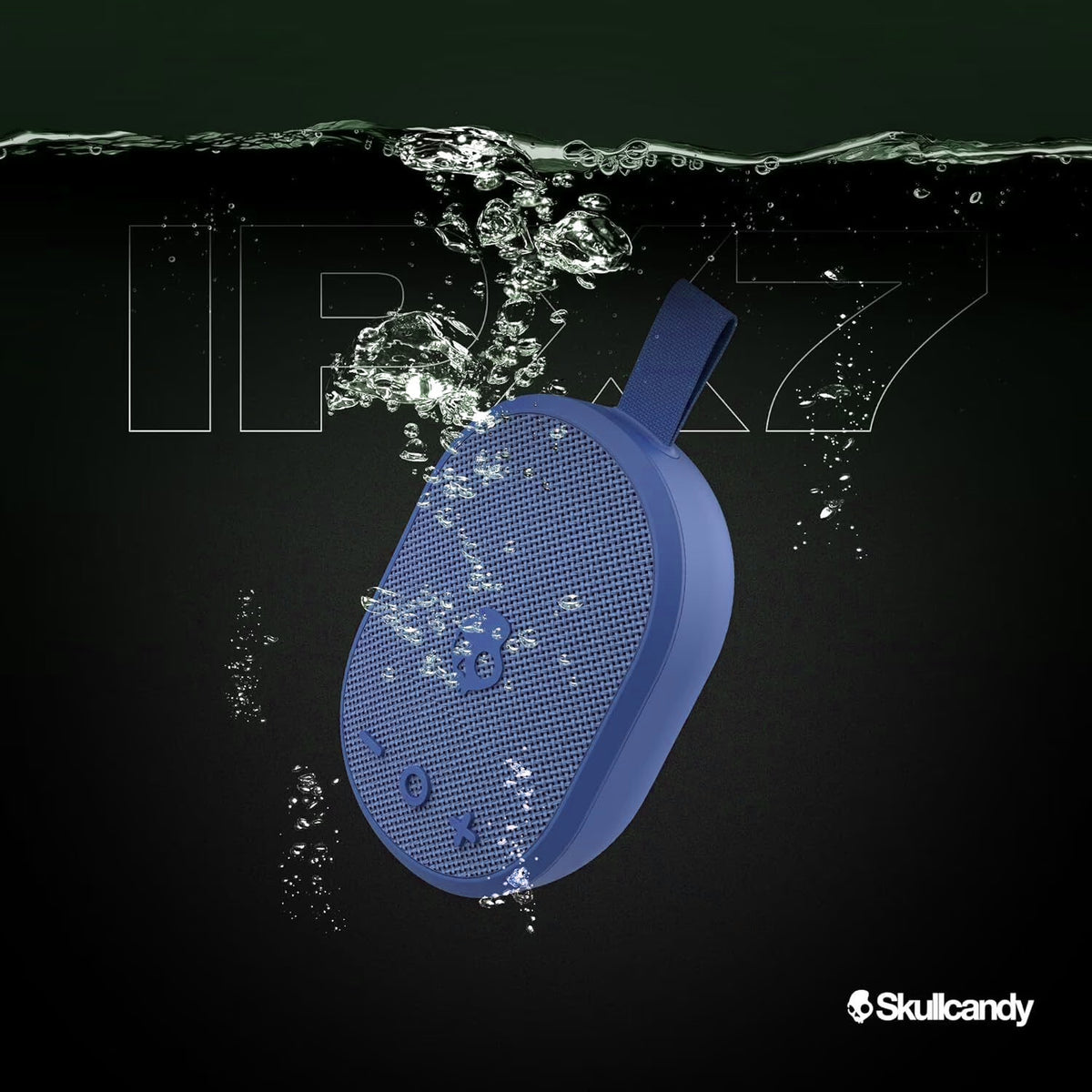 Skullcandy Ounce XT Small Portable Wireless Speaker — Dark Blue