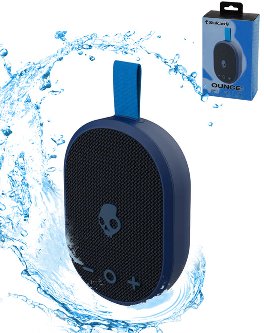 Skullcandy Ounce XT Small Portable Wireless Speaker — Dark Blue
