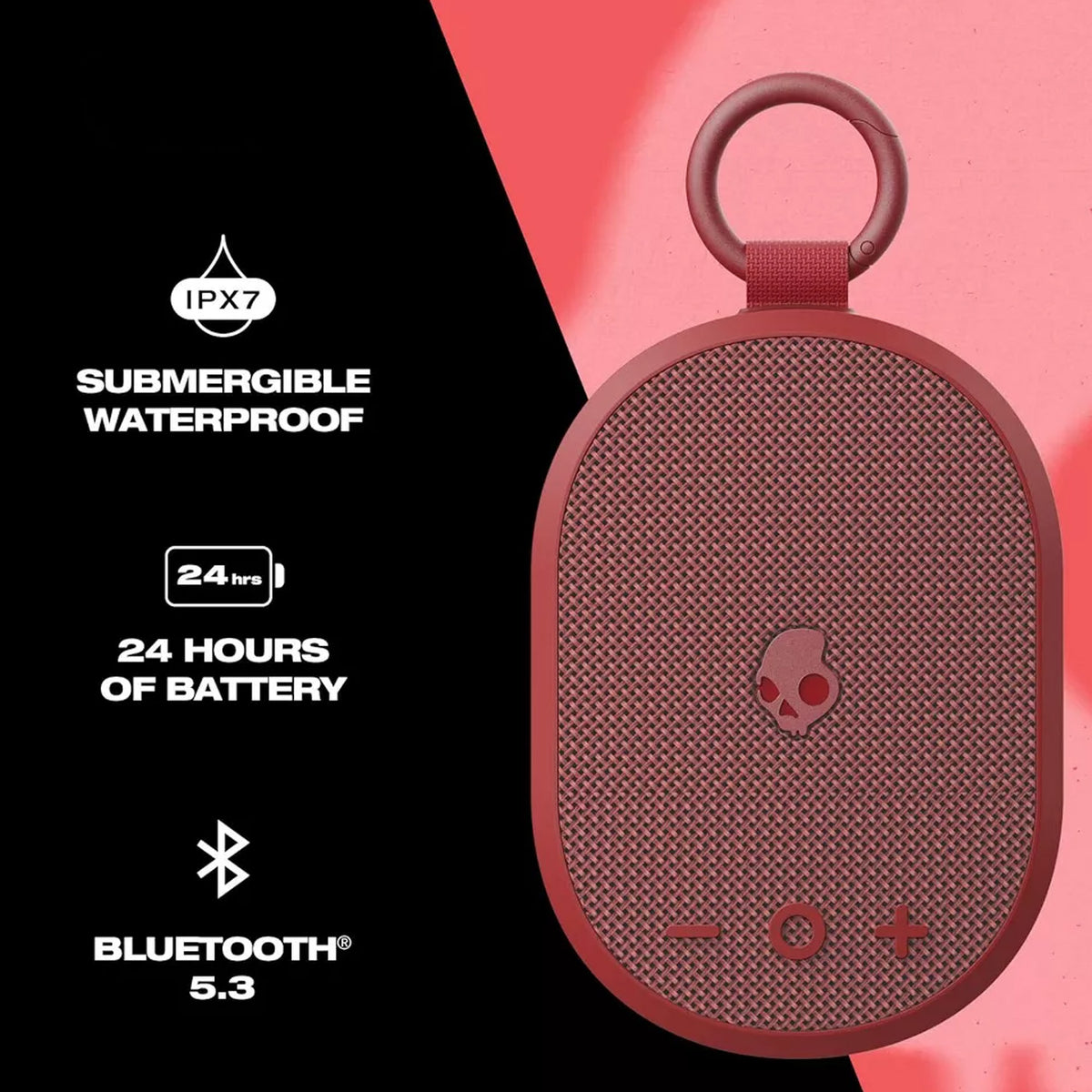 Skullcandy Kilo XT Bluetooth Speaker — Red