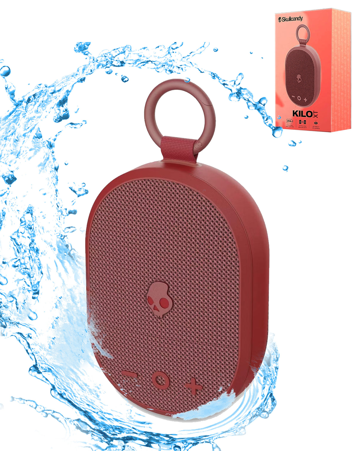 Skullcandy Kilo XT Bluetooth Speaker — Red