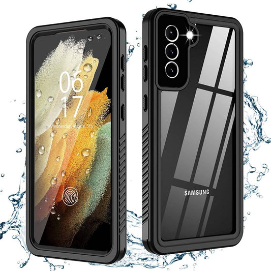 Crystal Clear Water-Resistant Case for Galaxy S21