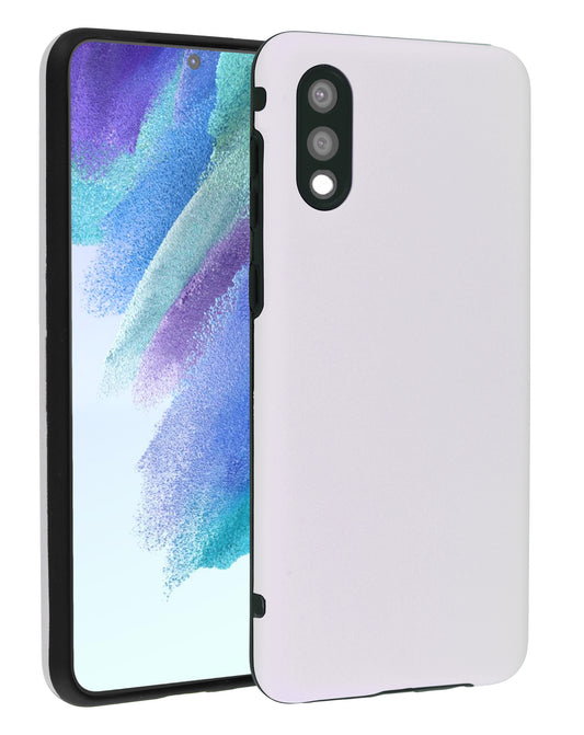 Soft Silicone Case for Galaxy A02 — White