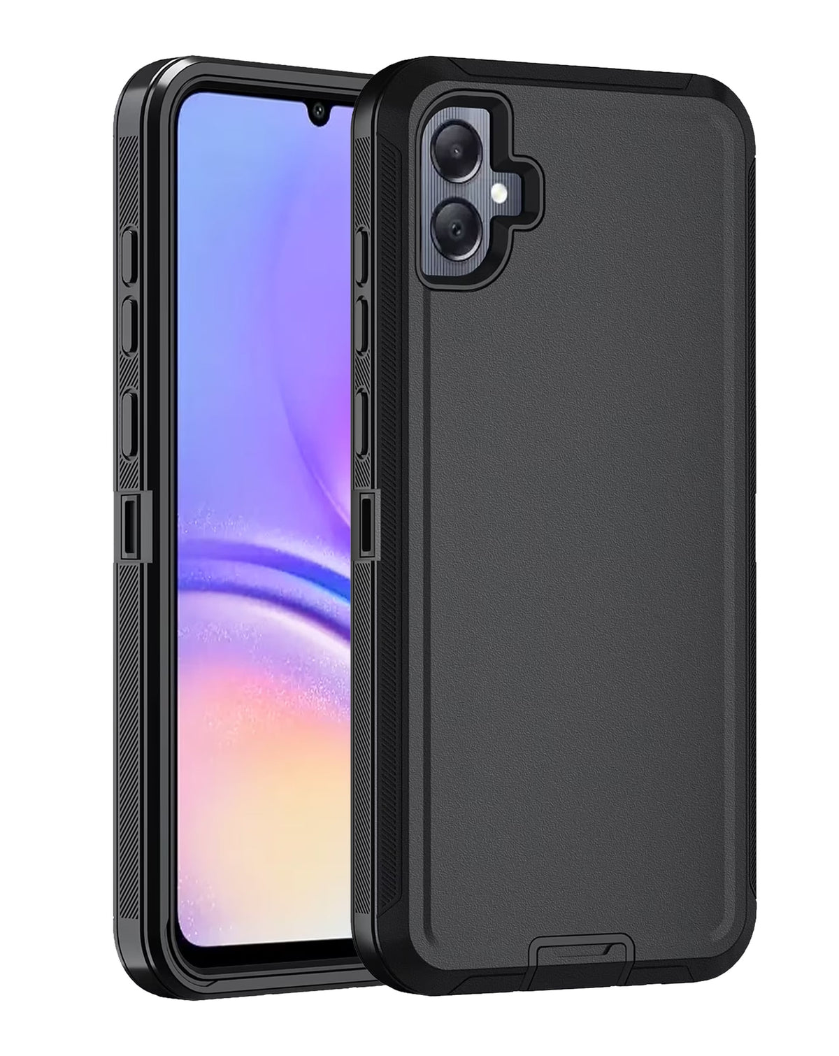 Heavy-Duty Shockproof Case for Galaxy A05 — Black