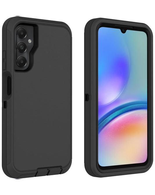 Heavy-Duty Shockproof Case for Galaxy A05S — Black