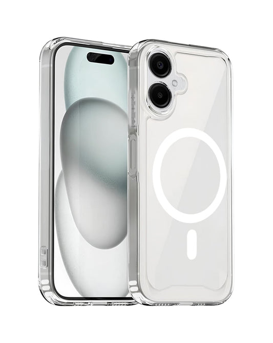 Crystal Clear Wireless-Charging Compatible Case for Galaxy A07