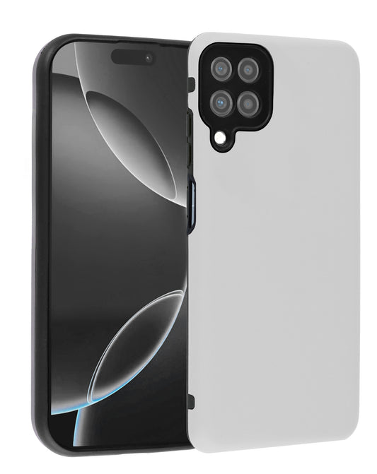 Soft Silicone Case for Galaxy A12 — White