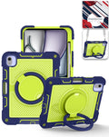 Heavy-Duty Shockproof Kickstand Case for iPad Air 13 2024 / 2025 / 2026 — Navy Blue