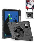 Heavy-Duty Shockproof Kickstand Case for iPad Air 13 2024 / 2025 / 2026 — Black